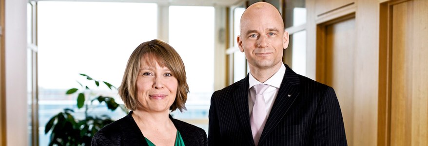 Vibeke Warberg Rohde, European Patent Attorney in AWA Copenhagen, and Niklas Mattsson, European Patent Attorney in AWA Stockholm. 